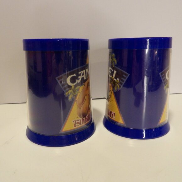+* Vintage 1988 Camel Cigarettes 75th Anniversary Mug Lot of 2 Thermo Serv - Picture 2 of 7
